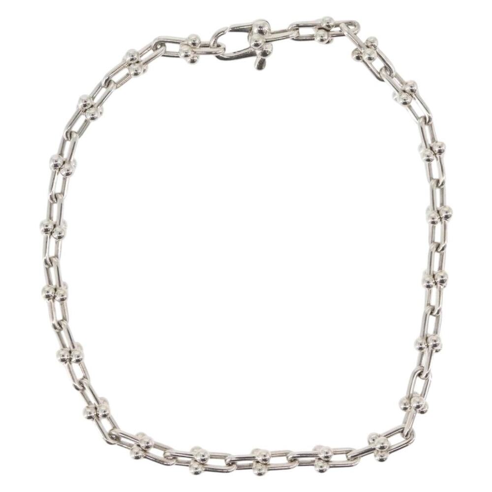 Tiffany & Co. Hardware Microlink Bracelet Ag925 Silver